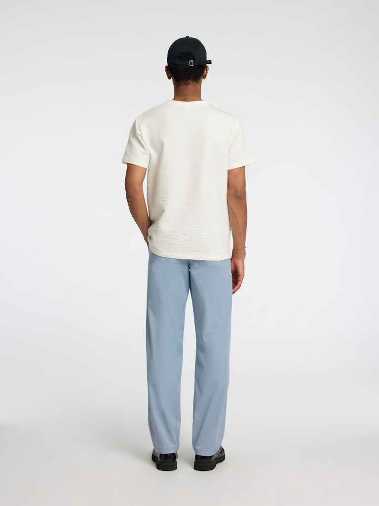 Selected homme Herren T-Shirts kurz  Egret