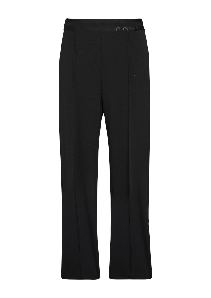 Comma Damen Hosen Grey/Black