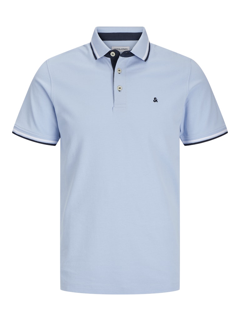 Jack & Jones Herren Polo-Shirts Chambray Blue/P