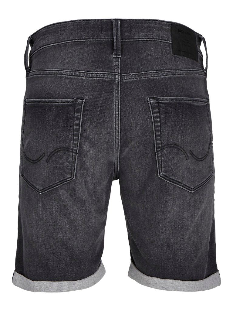Jack & Jones Herren Shorts Black Denim
