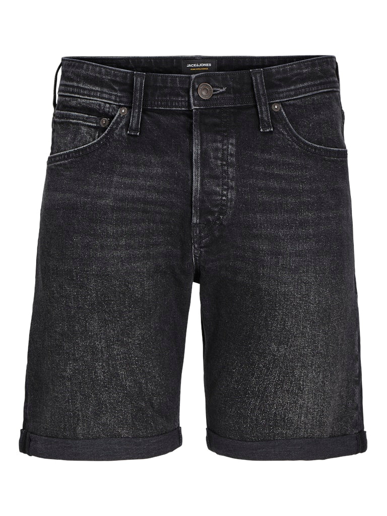 Jack & Jones Herren Shorts Black Denim/Am