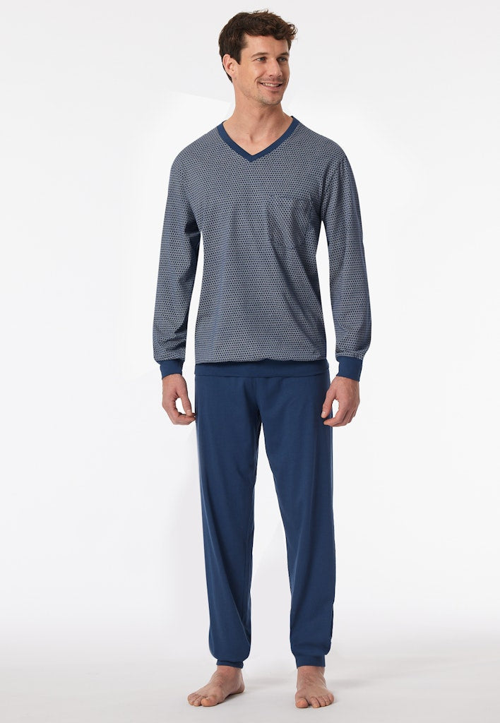 Schiesser Herren Blau