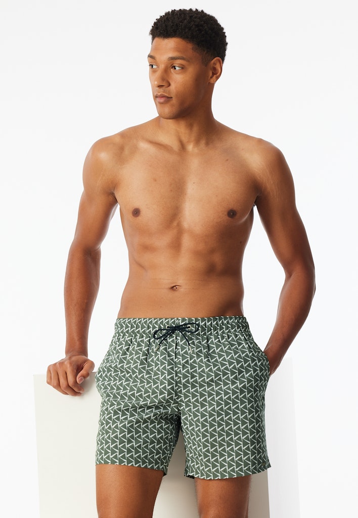 Schiesser Badehose Khaki