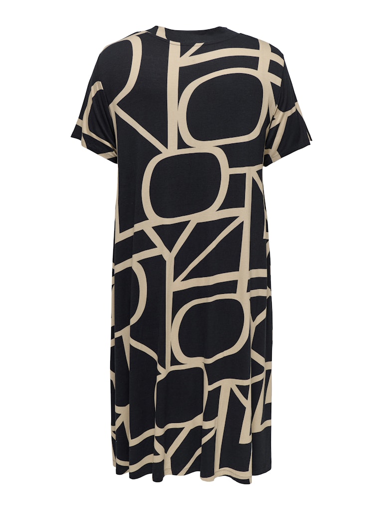 Only Caramkoma Damen Kleider Black/Maritime
