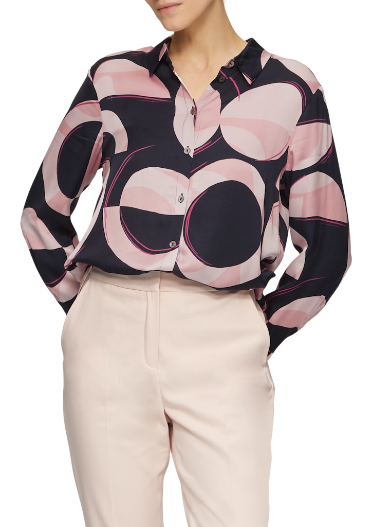 S. Oliver black Damen Blusen Blue