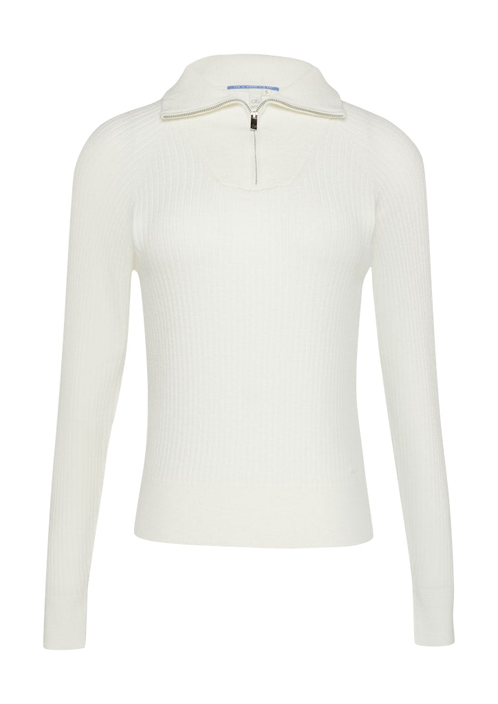 QS by S.Oliver Damen Pullover White