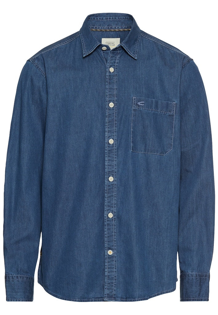 Camel active Herren Hemden  Dark Navy