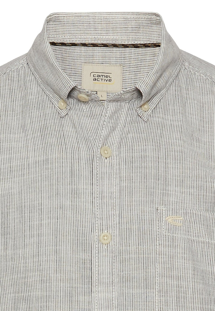 Camel active Herren Hemden kurz  Ecru