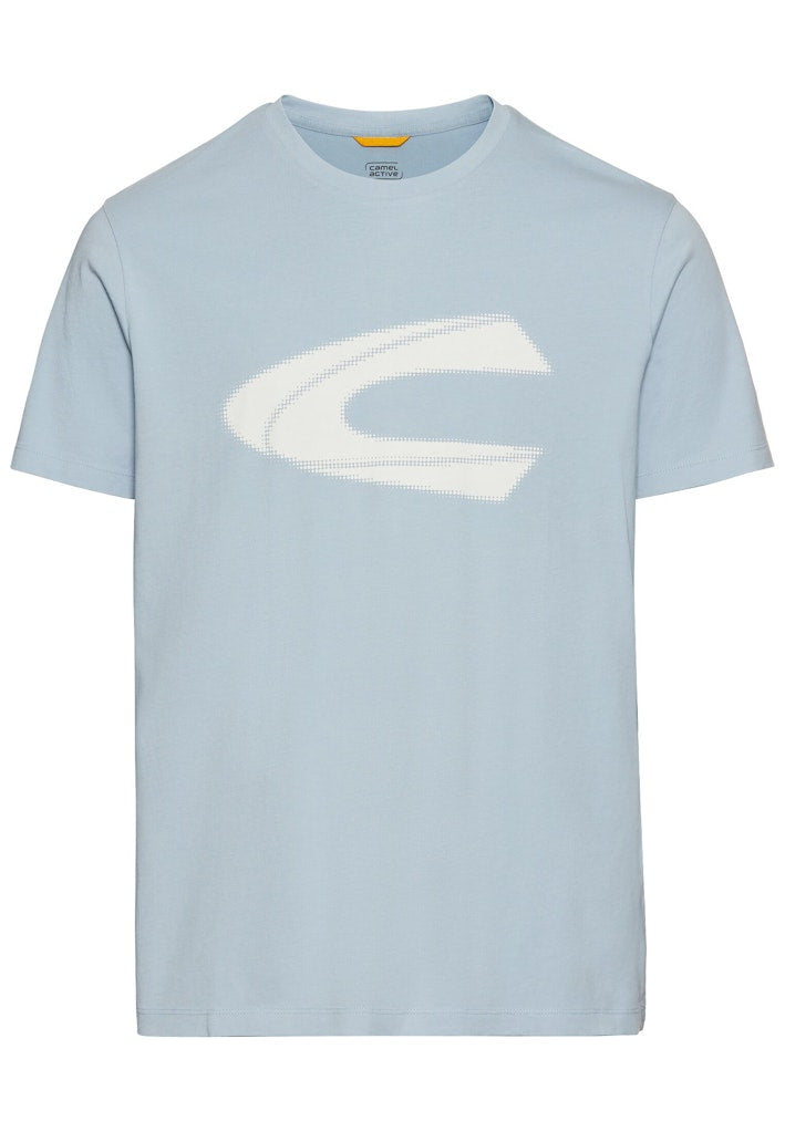 Camel active Herren T-Shirts kurz  Smoke Blue