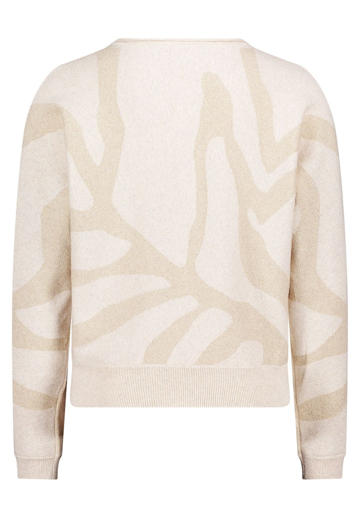 Betty & Co Damen Pullover Dark Cream Mela