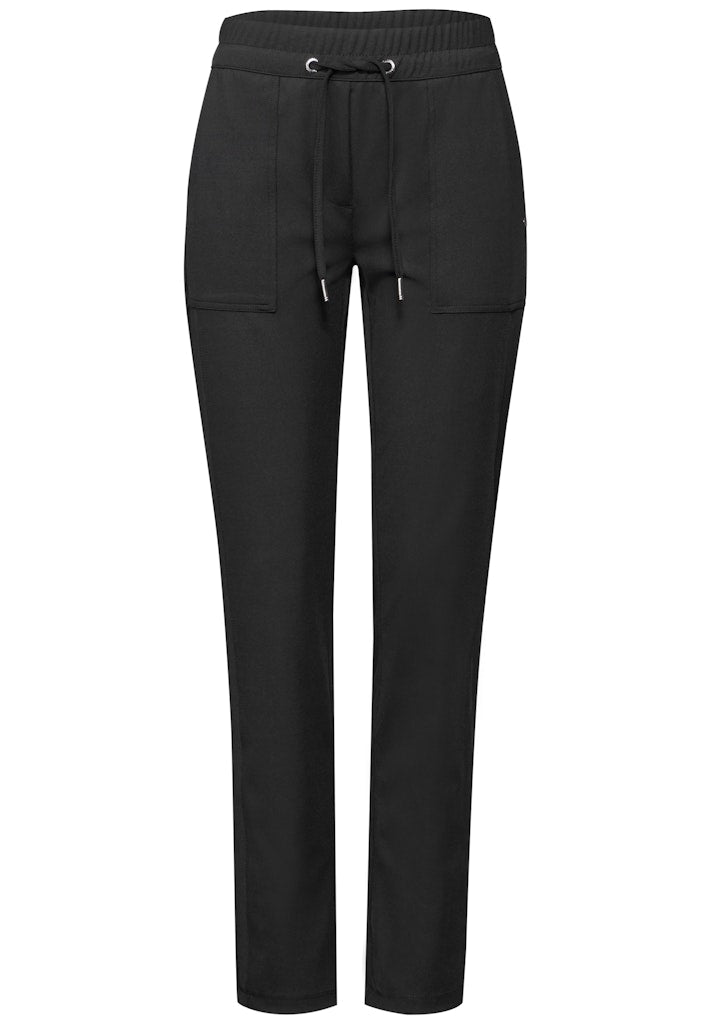 Cecil Damen Hosen  Black