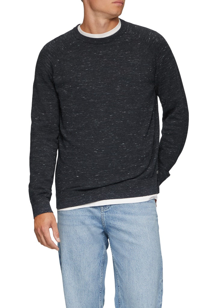 QS by S.Oliver Herren Pullover Blue
