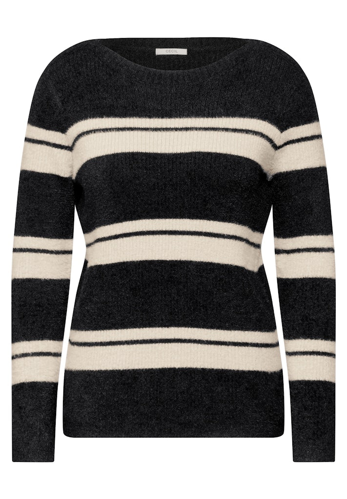 Cecil Damen Pullover  Black
