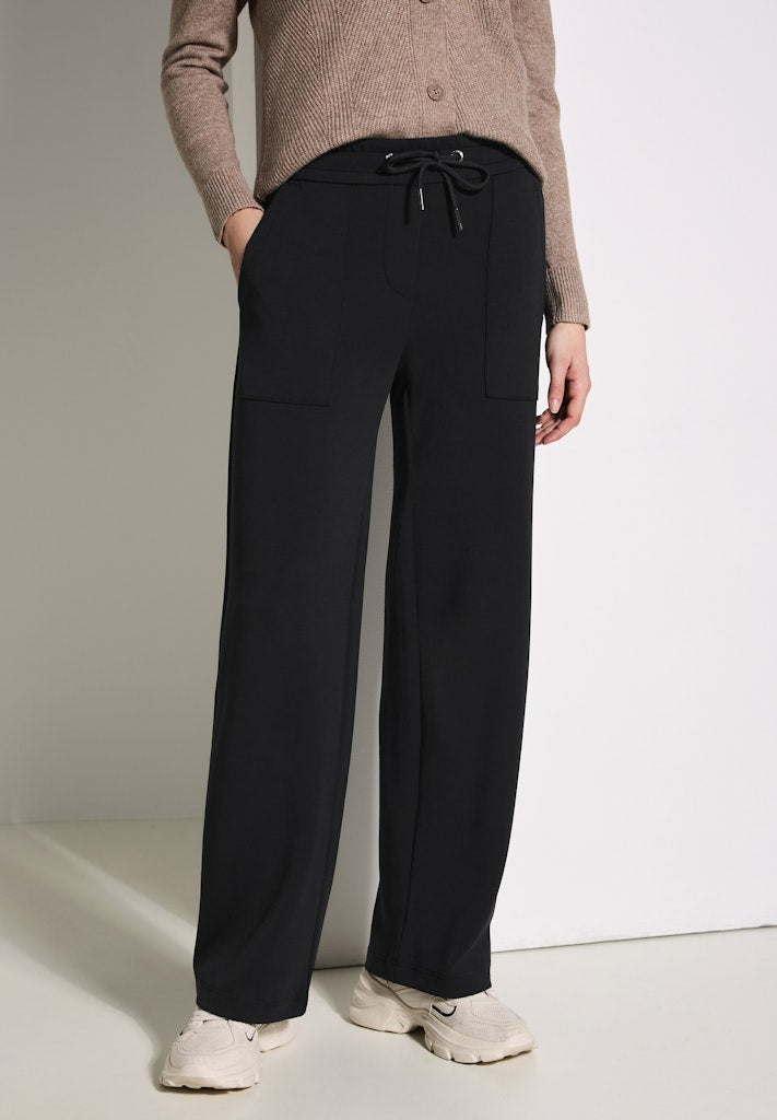 Cecil Damen Hosen  Black