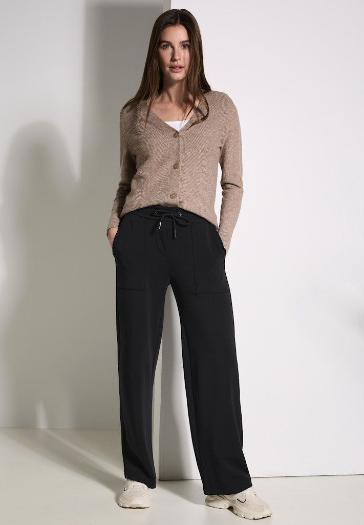 Cecil Damen Hosen  Black