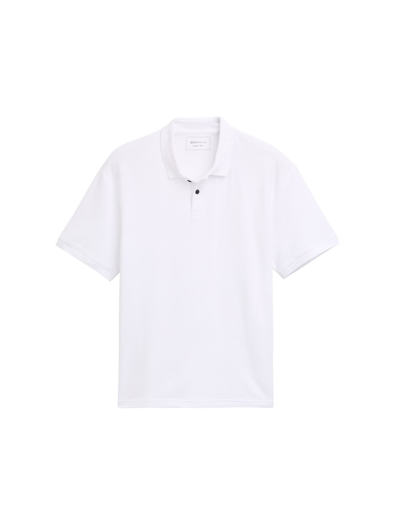 Tom Tailor denim Herren Polo-Shirts White