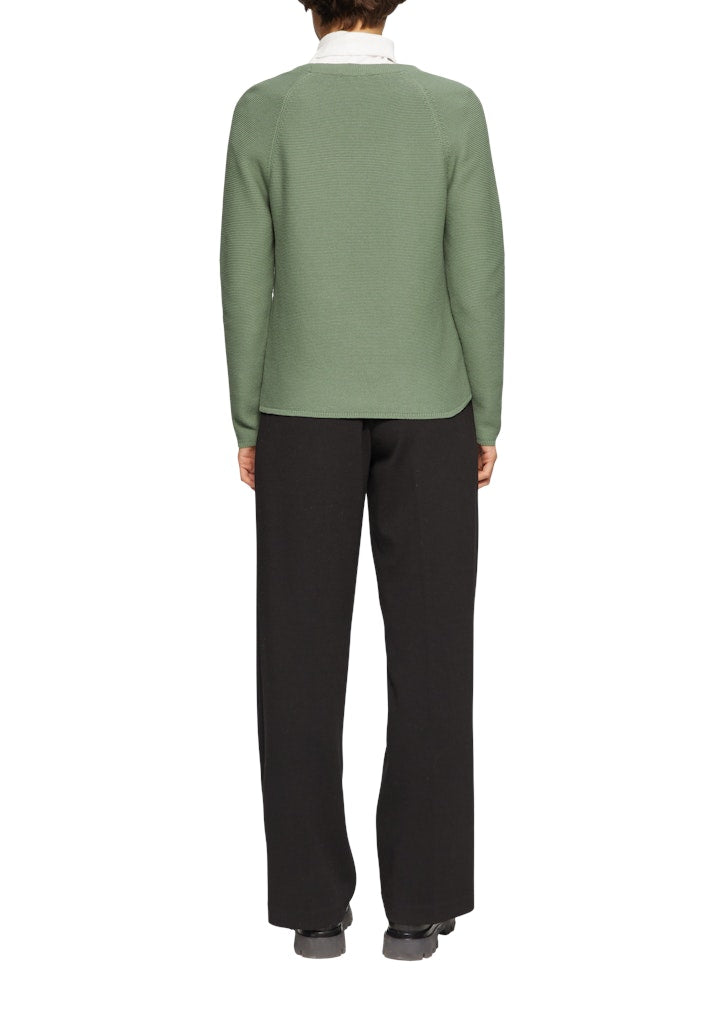 S. Oliver red Damen Pullover Green
