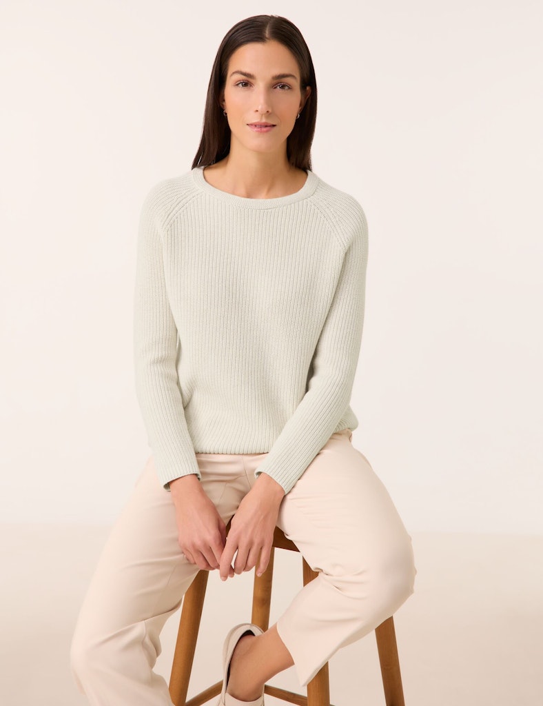 Gerry Weber Damen Pullover  Cream Me