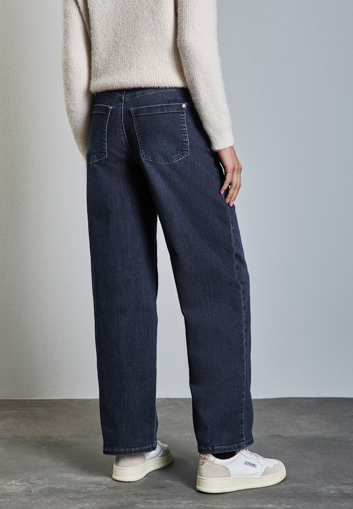 Street One Damen Hosen  Dark Blue