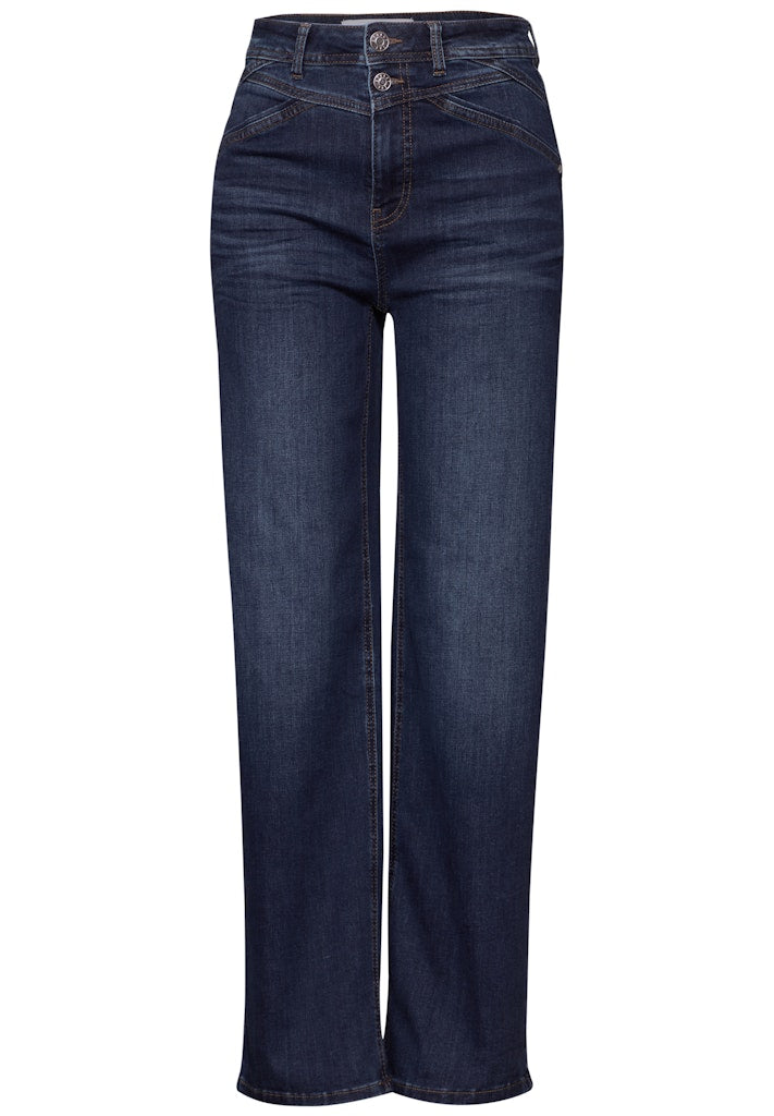 Street One Damen Hosen  Dark Blue