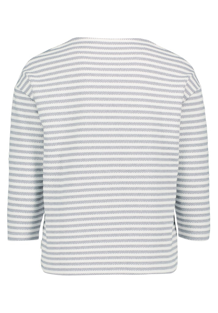Betty & Co Damen T-Shirts Dark Blue/Cream