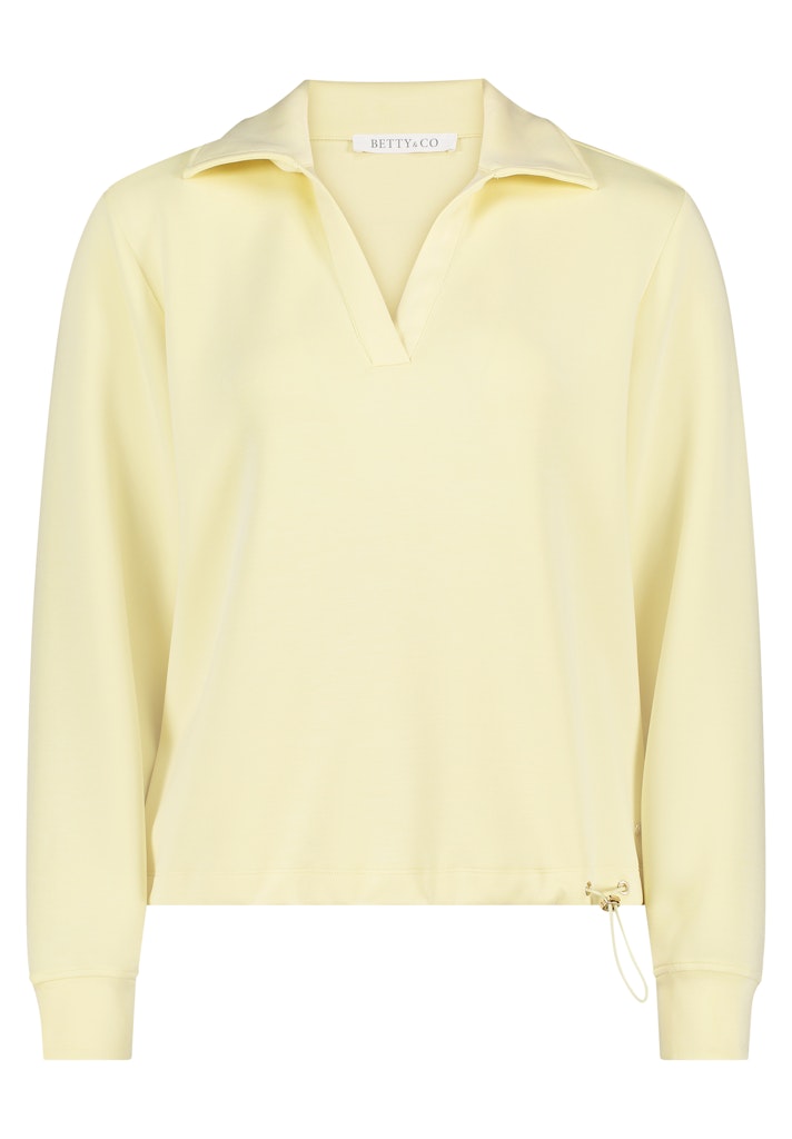 Betty & Co Damen Sweatshirts Pastel Yellow