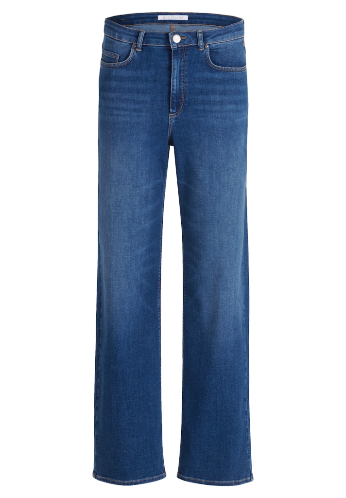 Betty & Co Damen Hosen Blue Denim