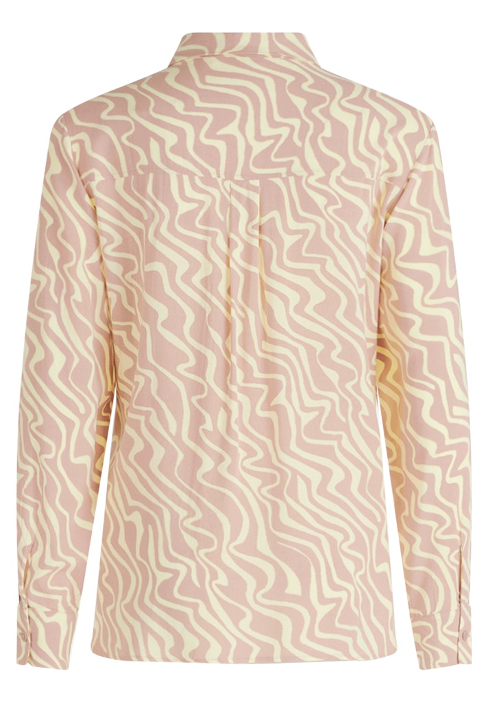 Betty & Co Damen Blusen Taupe/Yellow