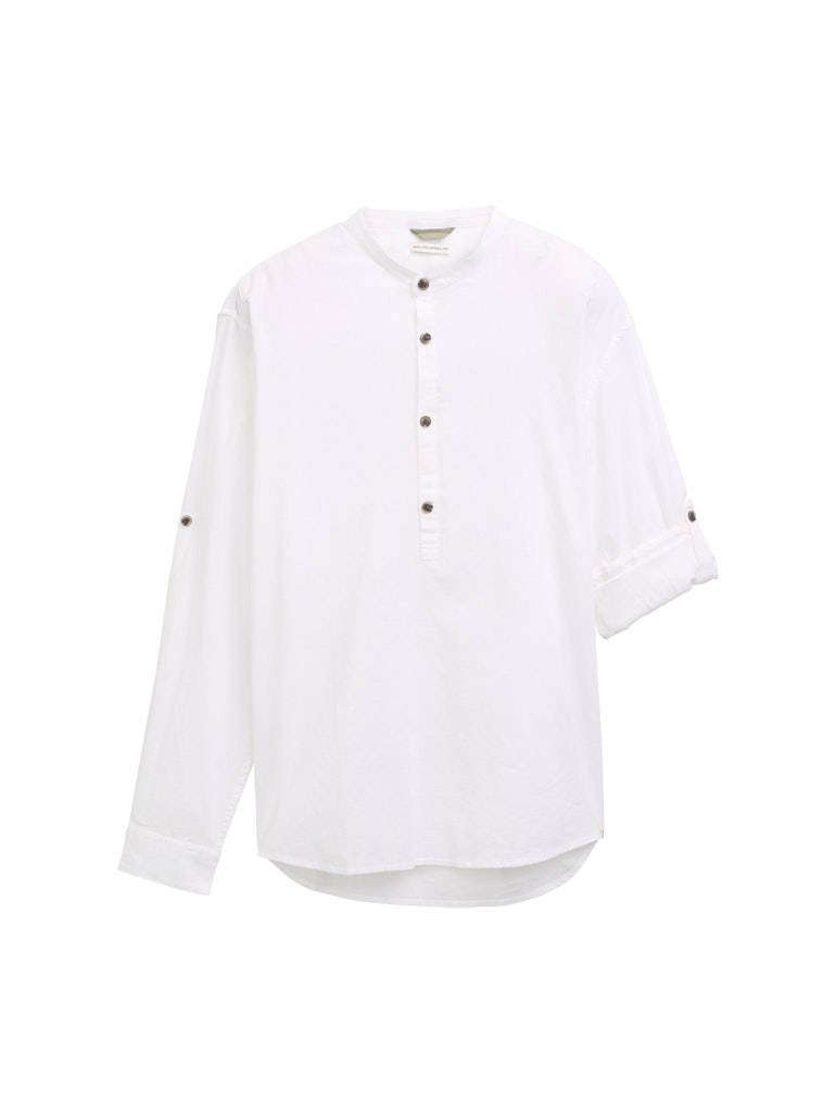 Tom Tailor denim Herren Hemden lang White