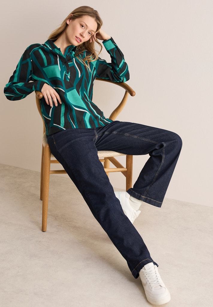 Cecil Damen Blusen  Black