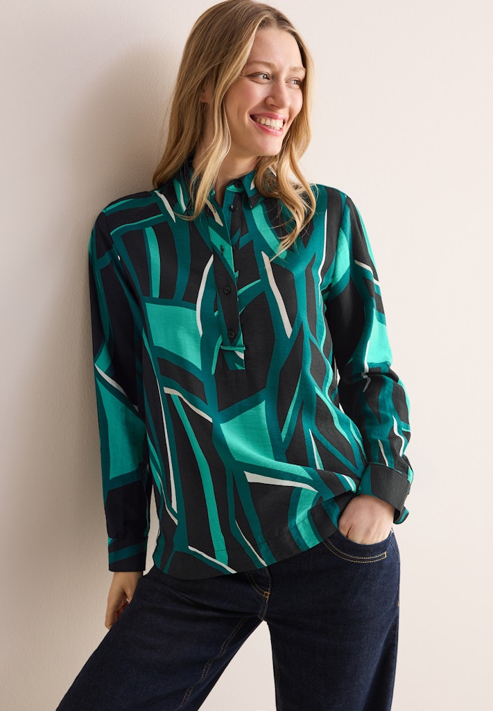 Cecil Damen Blusen  Black