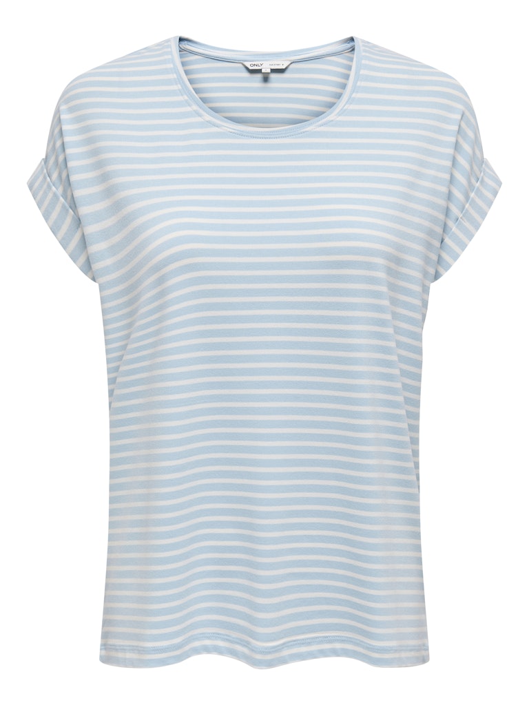 Only Damen T-Shirts Clear Sky/Cloud