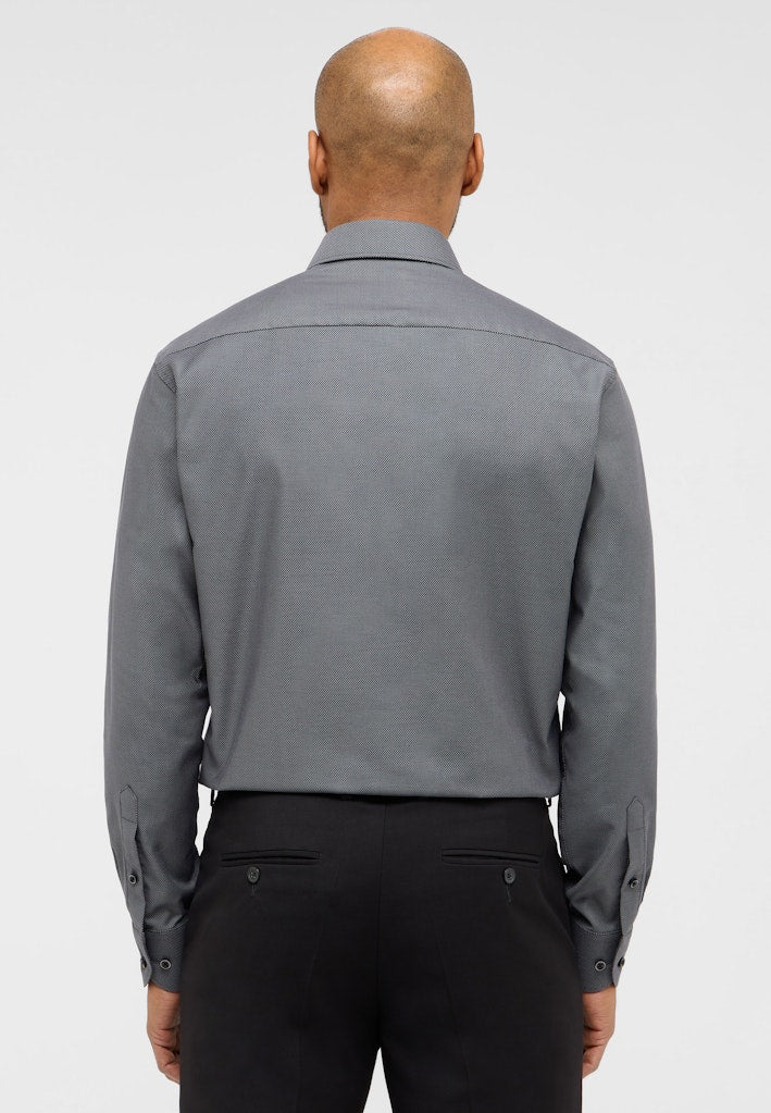 Eterna Herren Hemden lang  Schwarz