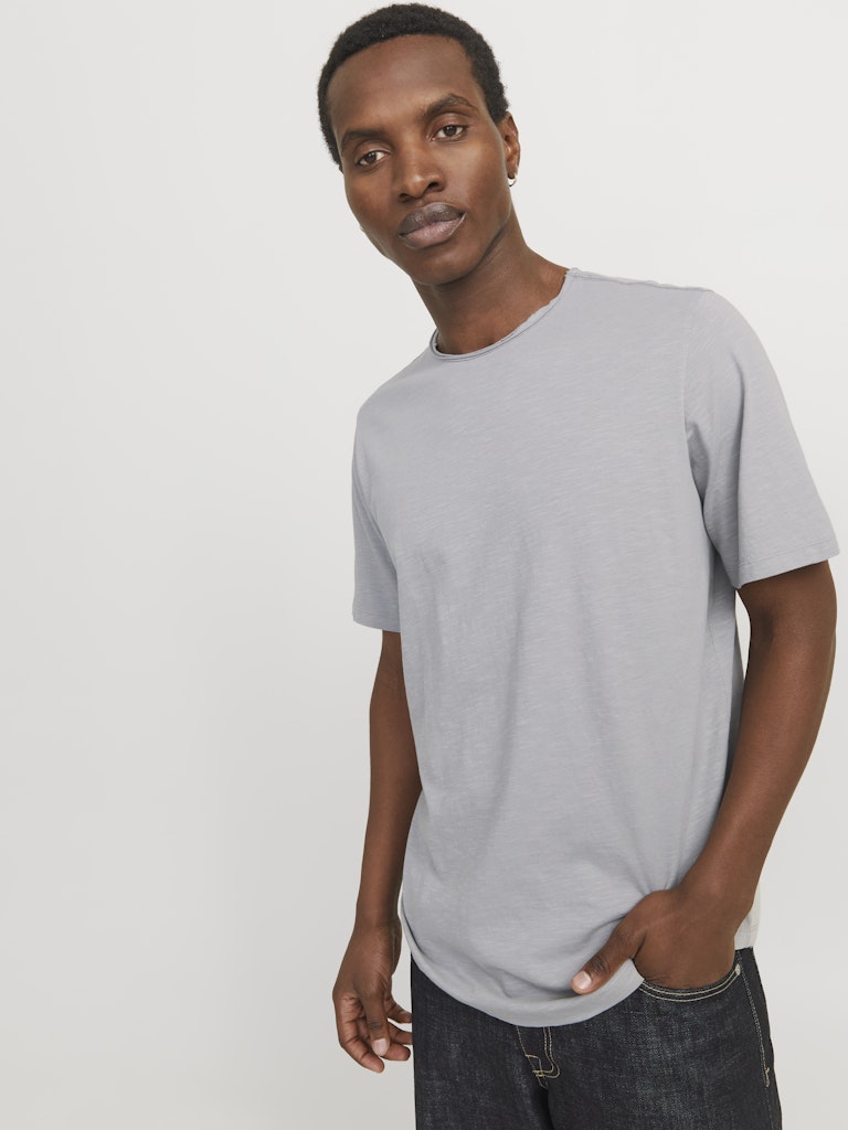 Jack & Jones Herren T-Shirts kurz Ultimate Grey