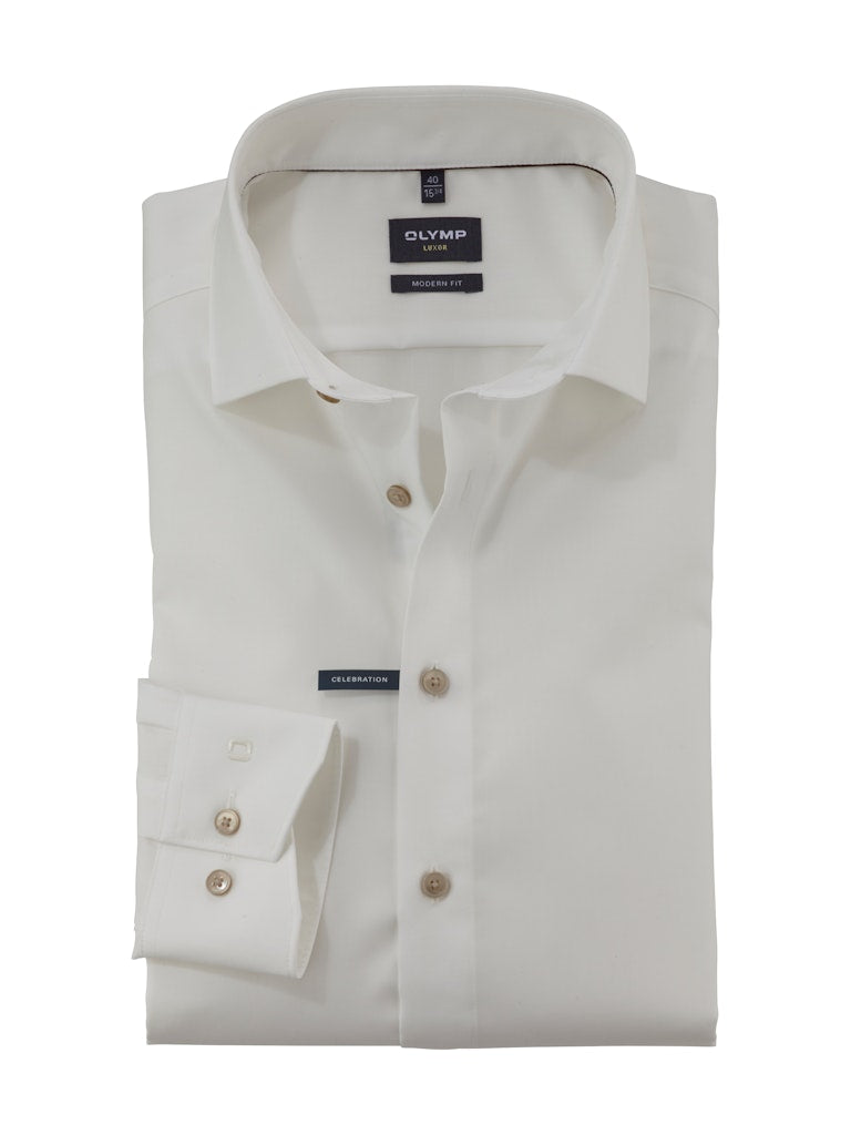 Olymp Herren Hemden lang  Beige