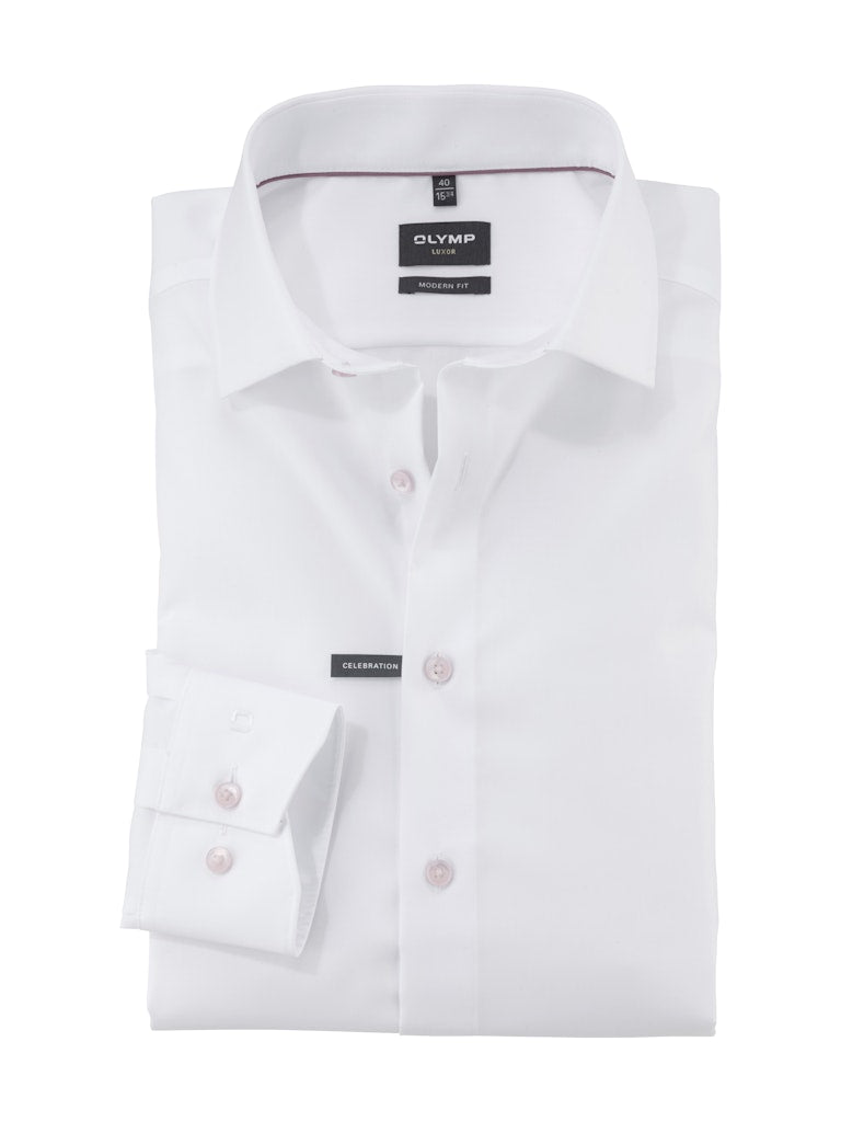 Olymp Herren Hemden lang  Rose