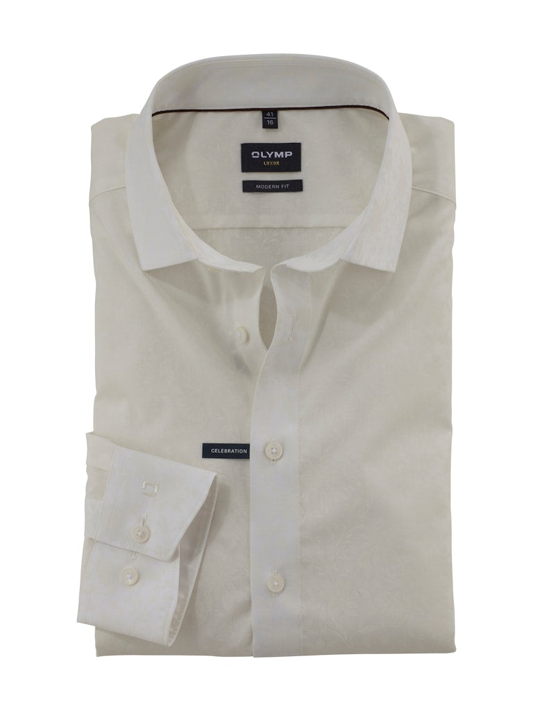 Olymp Herren Hemden lang  Hellbeige