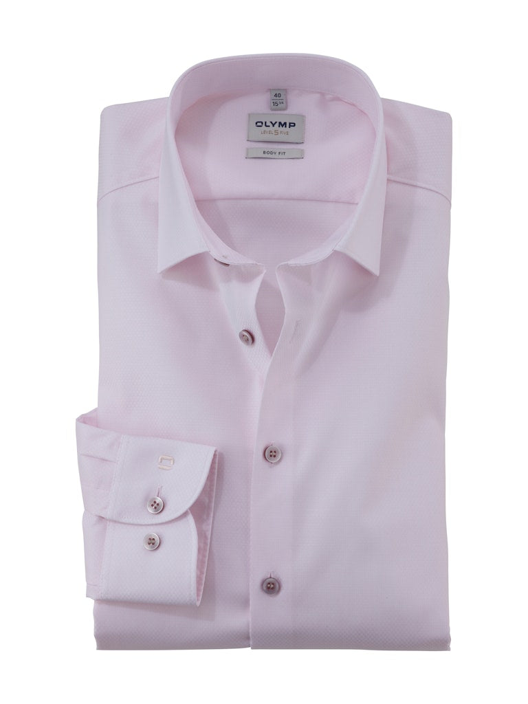 Olymp Herren Hemden lang  Rose
