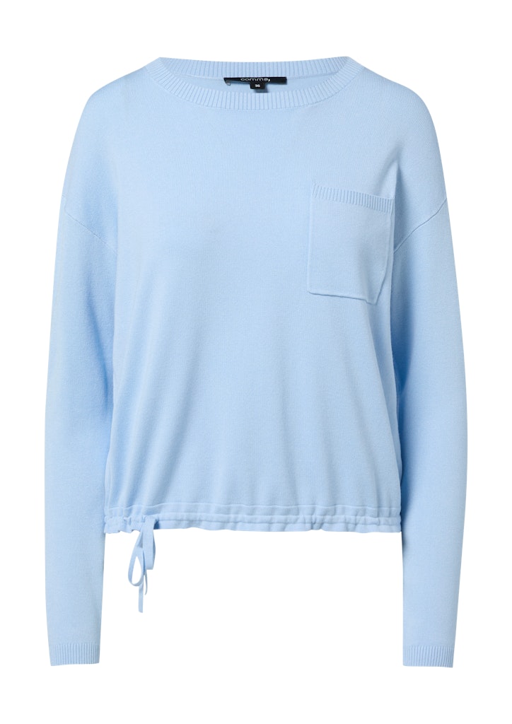 Comma Damen Pullover Blue