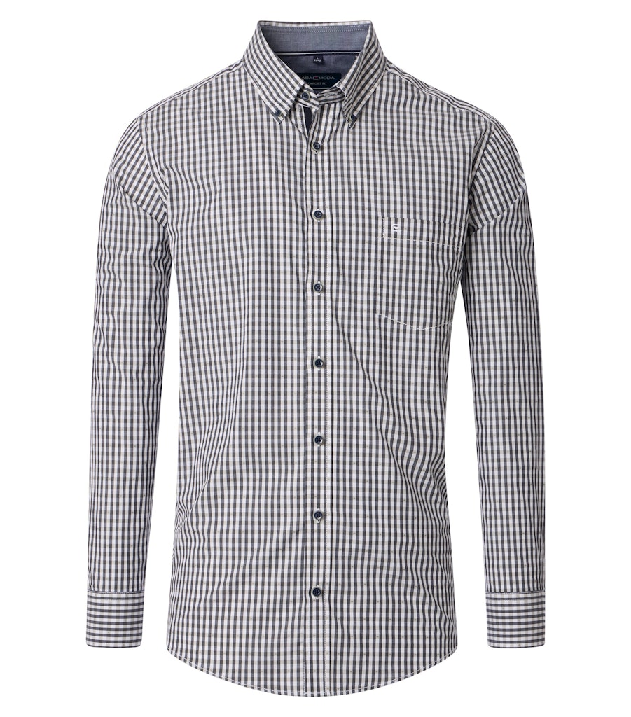 Casa Moda Herren Hemden  Gruen