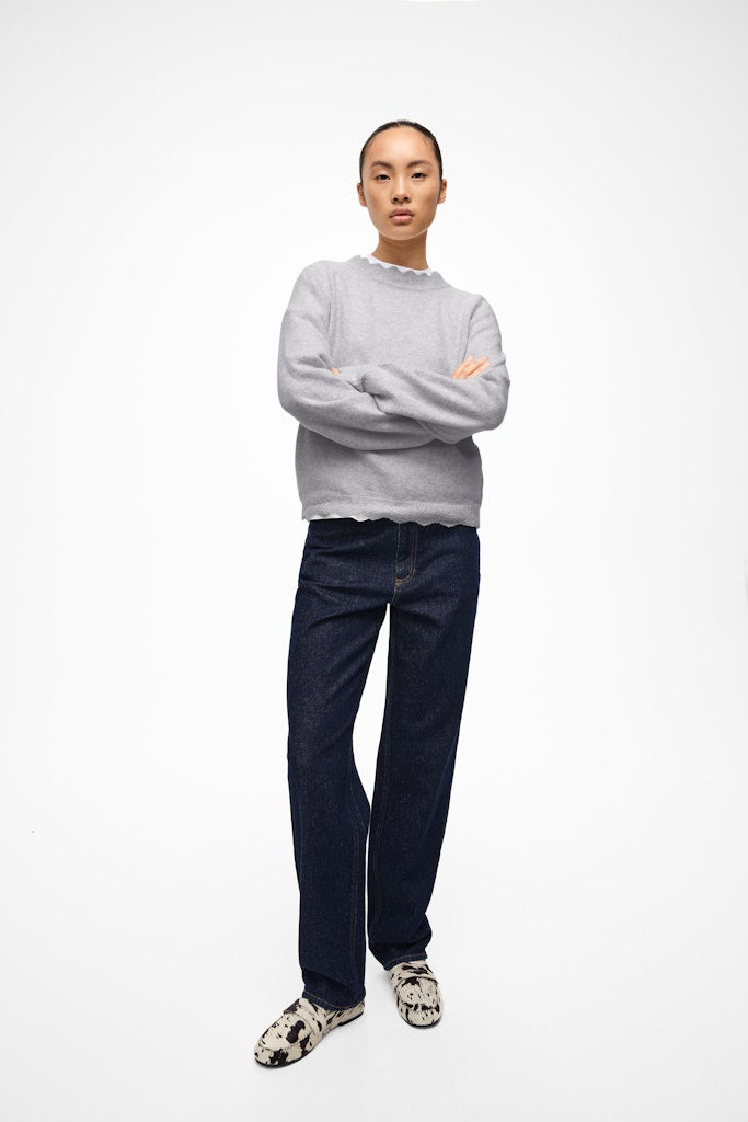 Vila Damen Jeans Dark Blue Denim