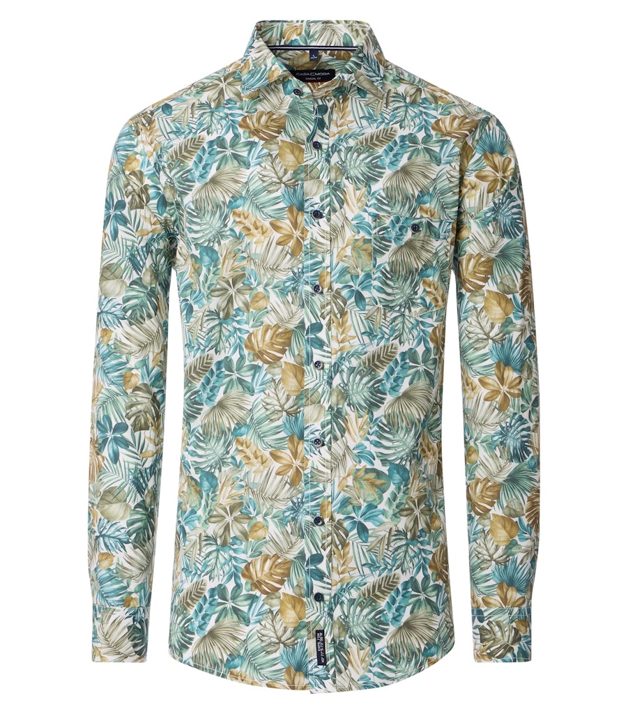 Casa Moda Herren Hemden  Aqua Bis Pe
