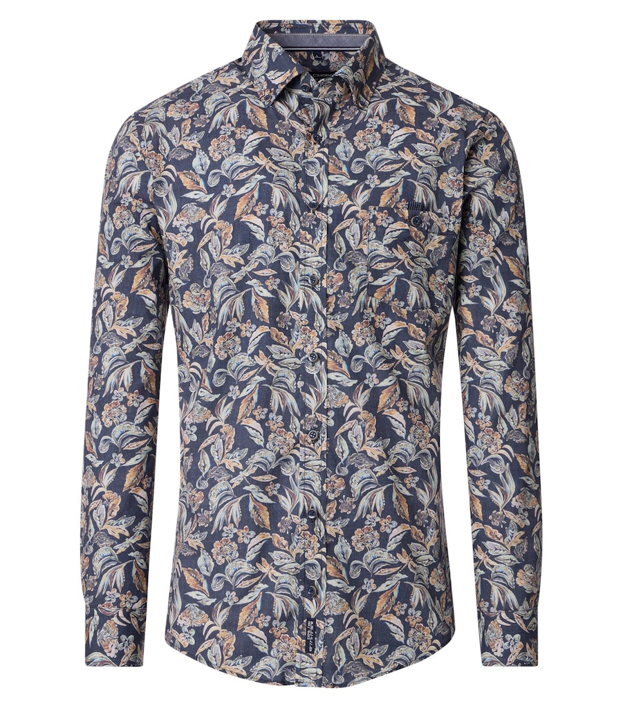 Casa Moda Herren Hemden  Blau