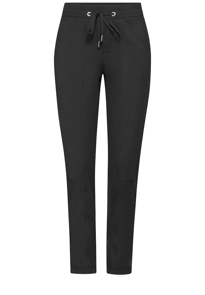 Street One Damen Hosen  Black