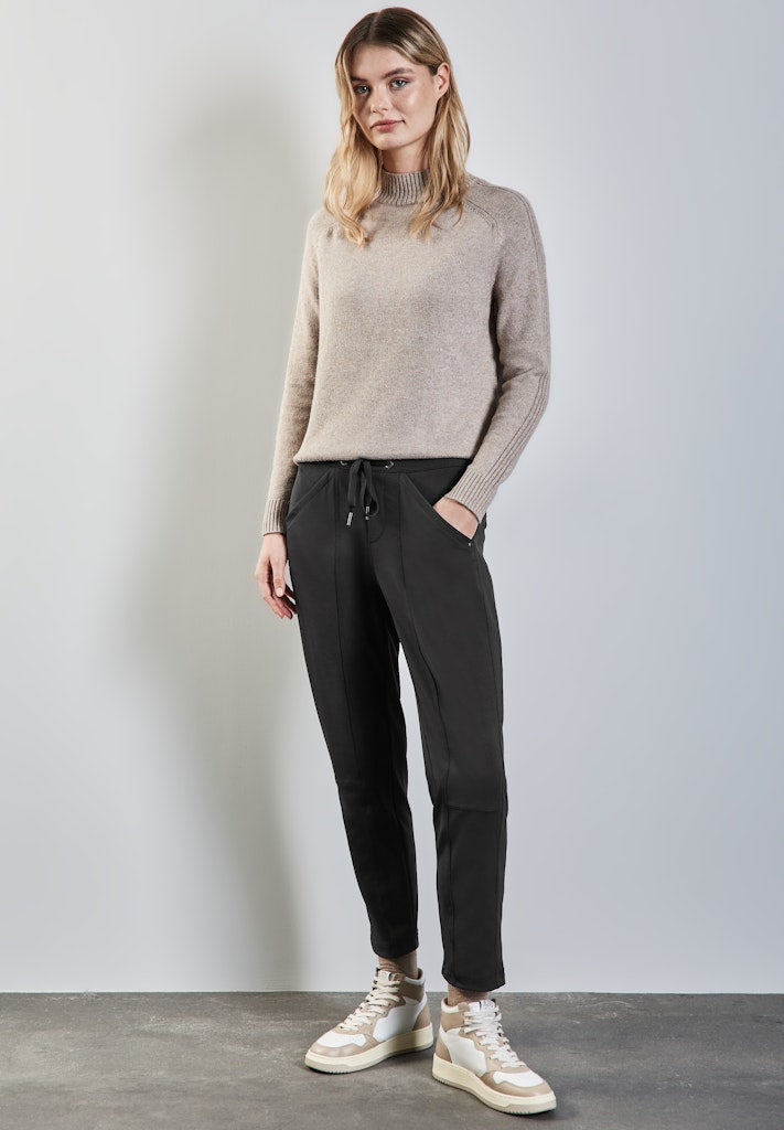 Street One Damen Hosen  Black