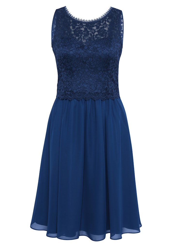 Vera Mont Damen Kleider Festival Blue
