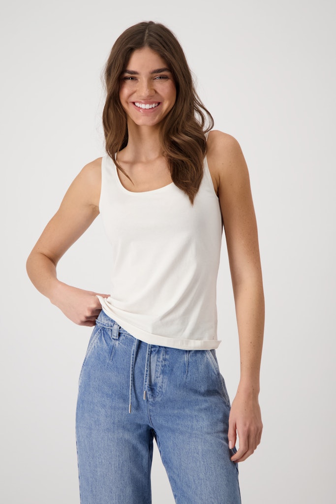 Monari Damen Tops  Creamy Beig
