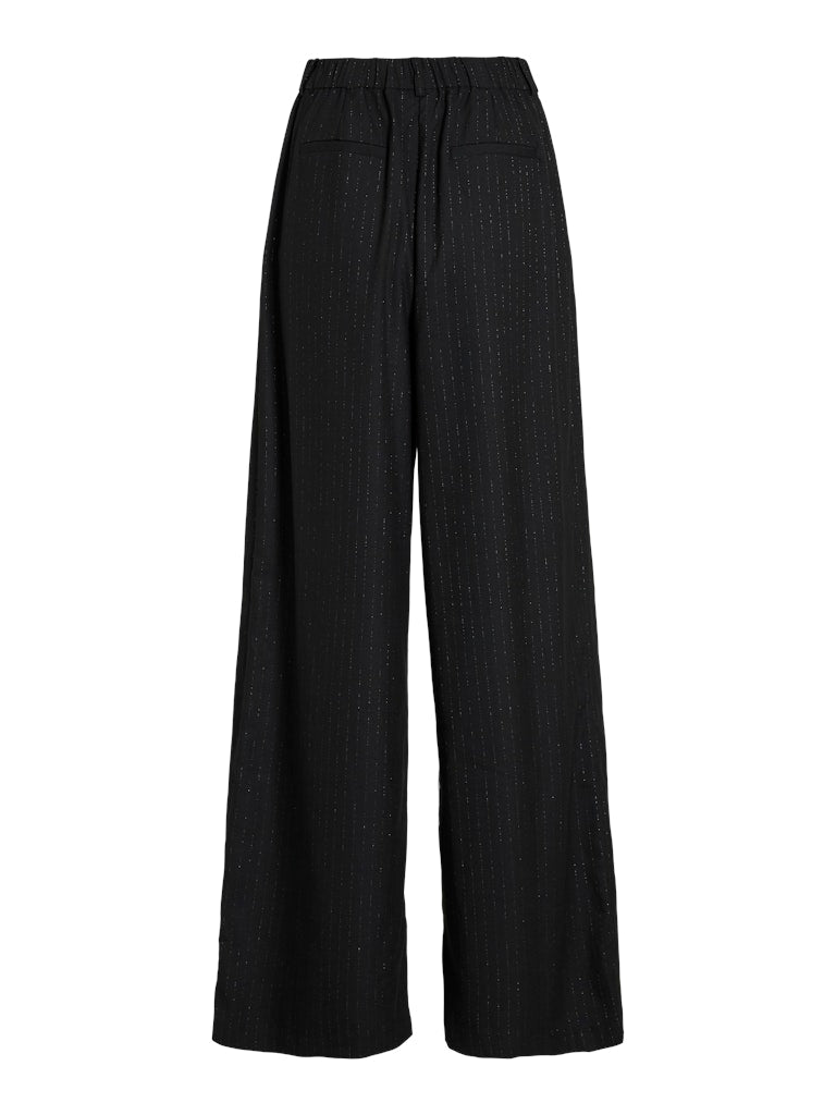 Vila Damen Hosen Black Beauty/Si