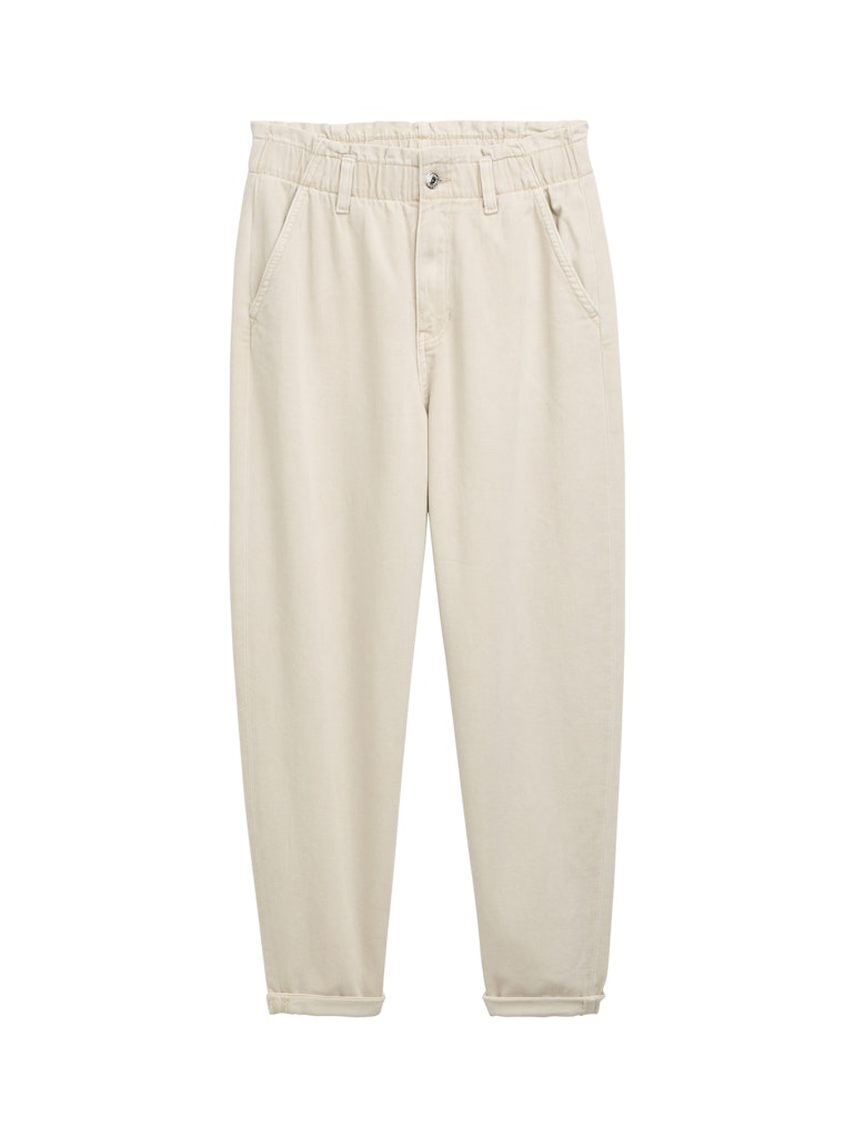 Tom Tailor denim Damen Hosen Beige Grey