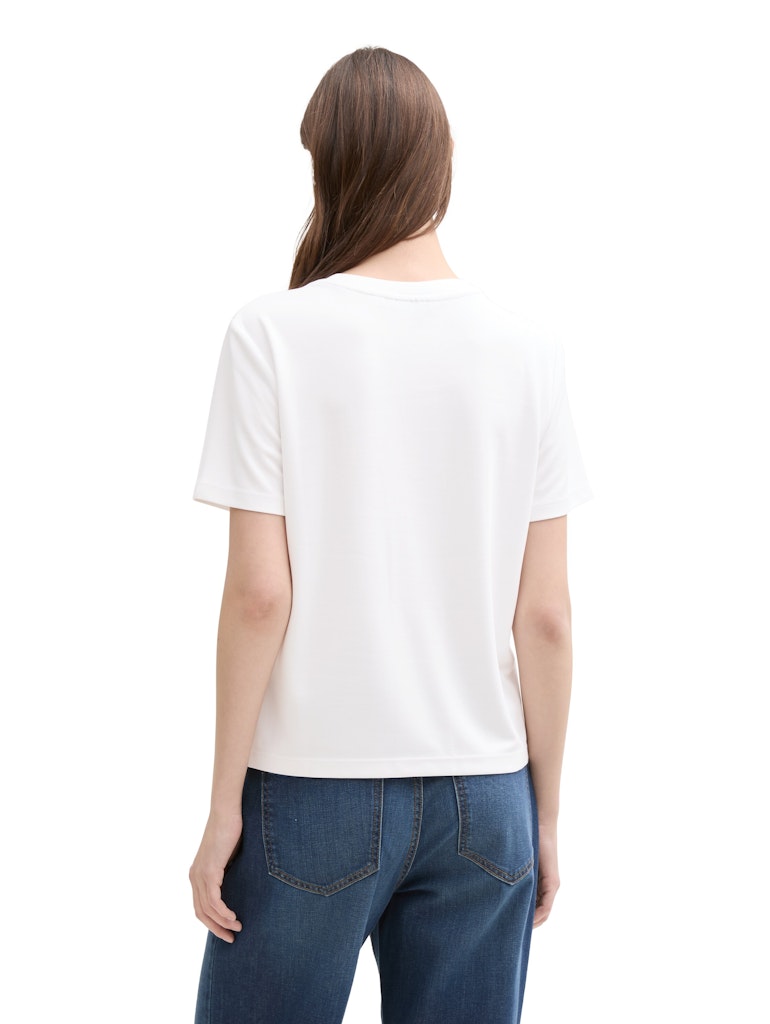 Tom Tailor denim Damen T-Shirts White